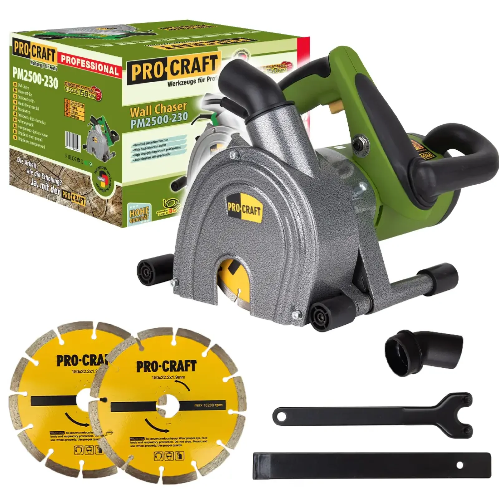 Штроборіз Procraft PM2500-230 (PM2500_230) UA