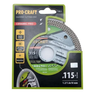 Алмазний диск Procraft DM115 115мм 22,23мм 1.6 мм UA