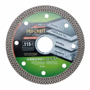 Алмазний диск Procraft DM115 115мм 22,23мм 1.6 мм UA