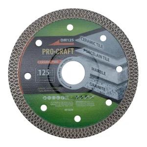 Алмазний диск Procraft DM125 125мм 22,23мм 1.6 мм UA