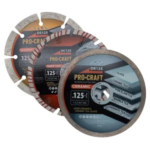 Набір алмазних дисків Procraft DS3.125 125 мм 22.23 UA