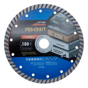 Алмазний диск Procraft DT180 180мм 22,23мм 2.6 мм UA