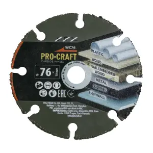 Твердосплавний диск Procraft WC76 10 мм UA