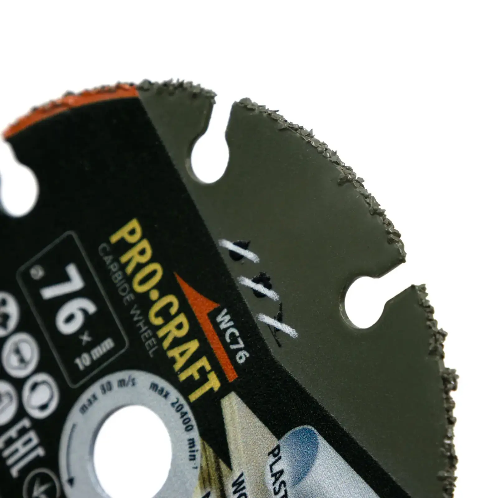 Твердосплавний диск Procraft WC76 10 мм UA