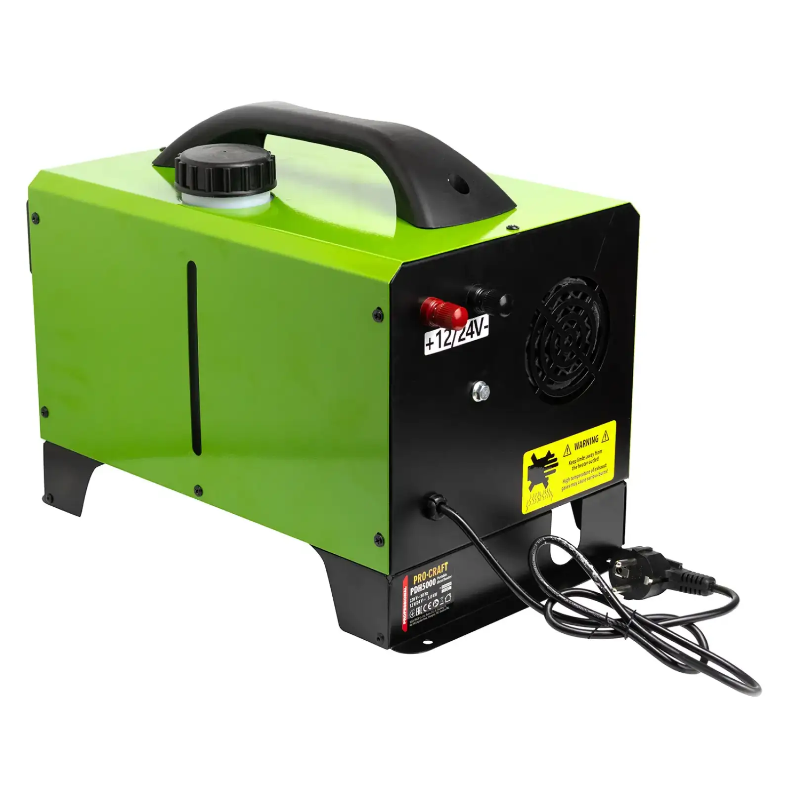 Портативний дизельний обігрівач Procraft PDH5000 UA