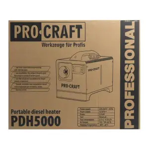 Портативний дизельний обігрівач Procraft PDH5000 UA