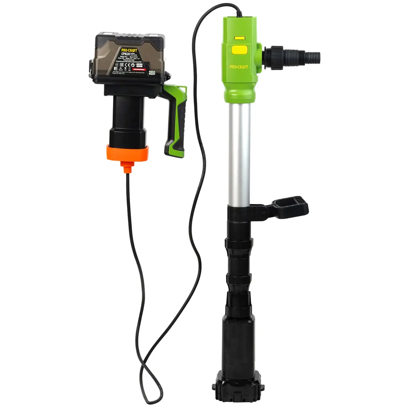 Акумуляторний насос Procraft CPN20 (без акб та зп) UA