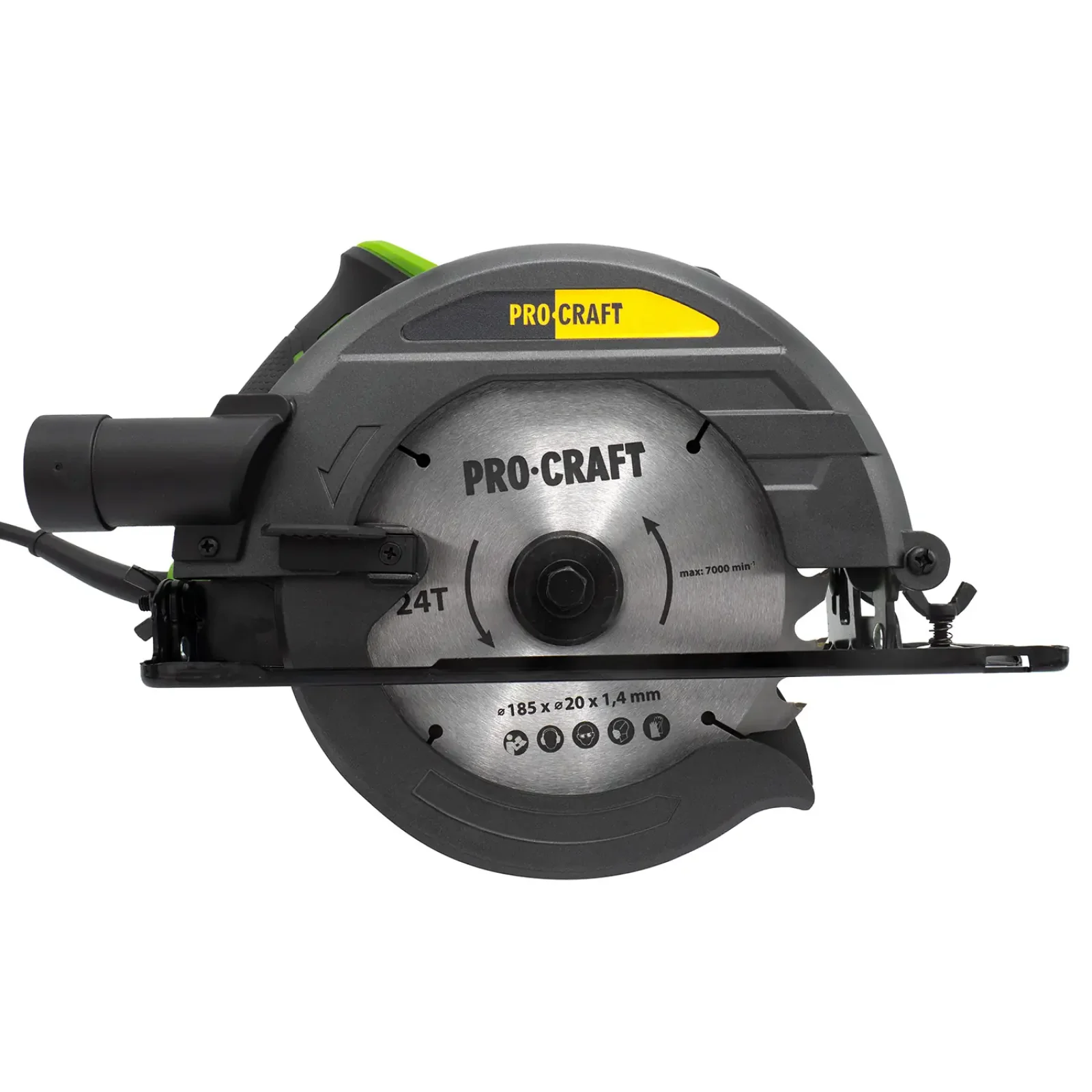 Дискова пила Procraft KR1400 UA