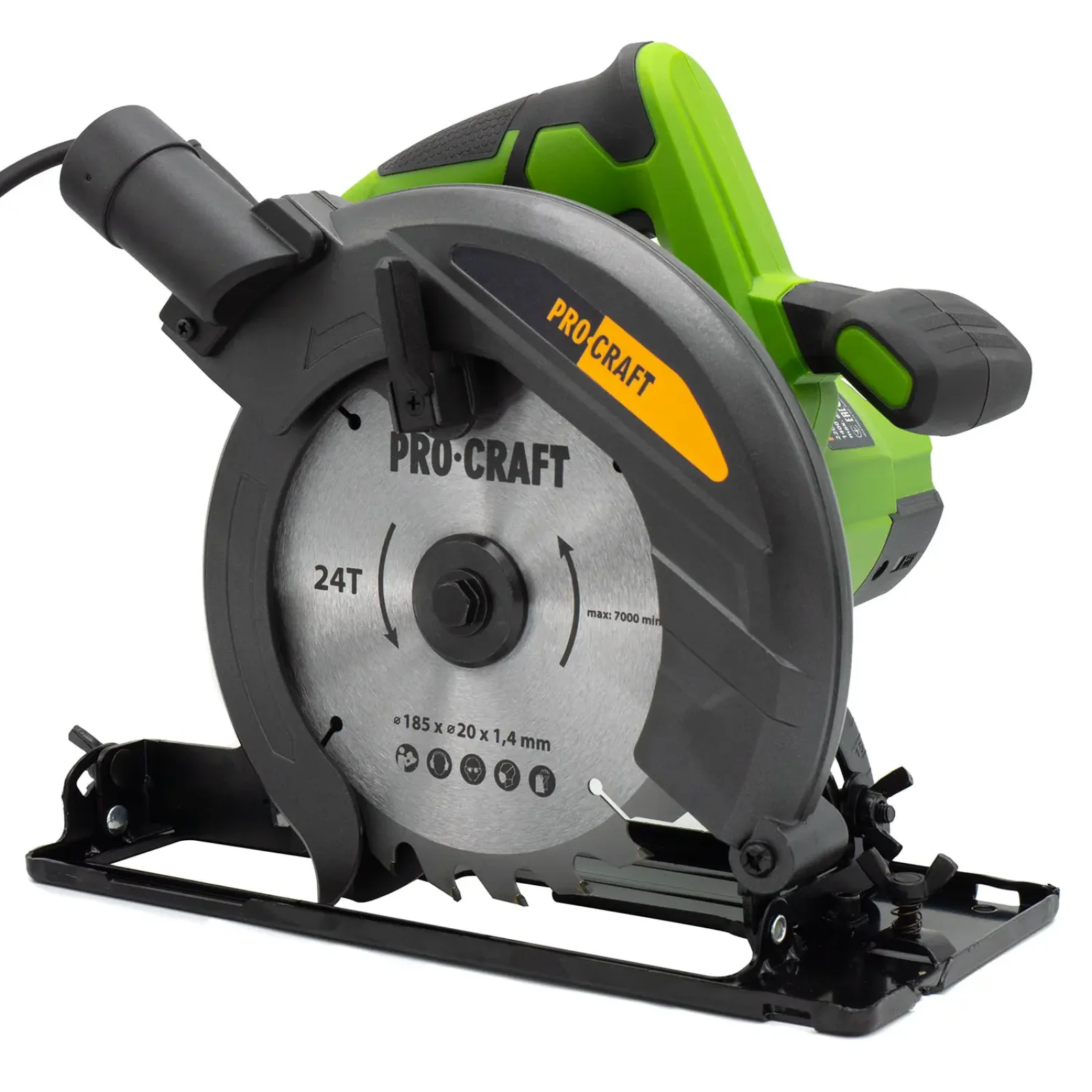 Дискова пила Procraft KR1400 UA