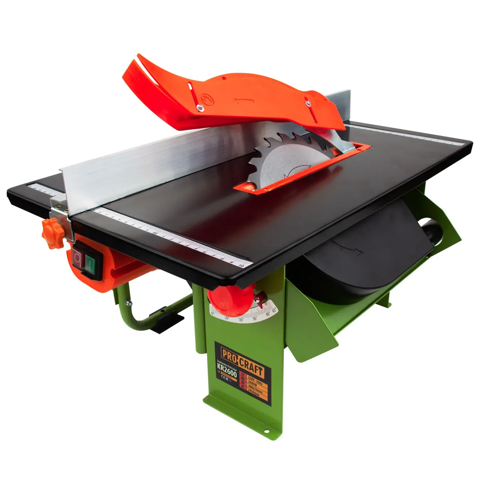 Стаціонарна циркулярна пила Procraft KR2600/200 UA