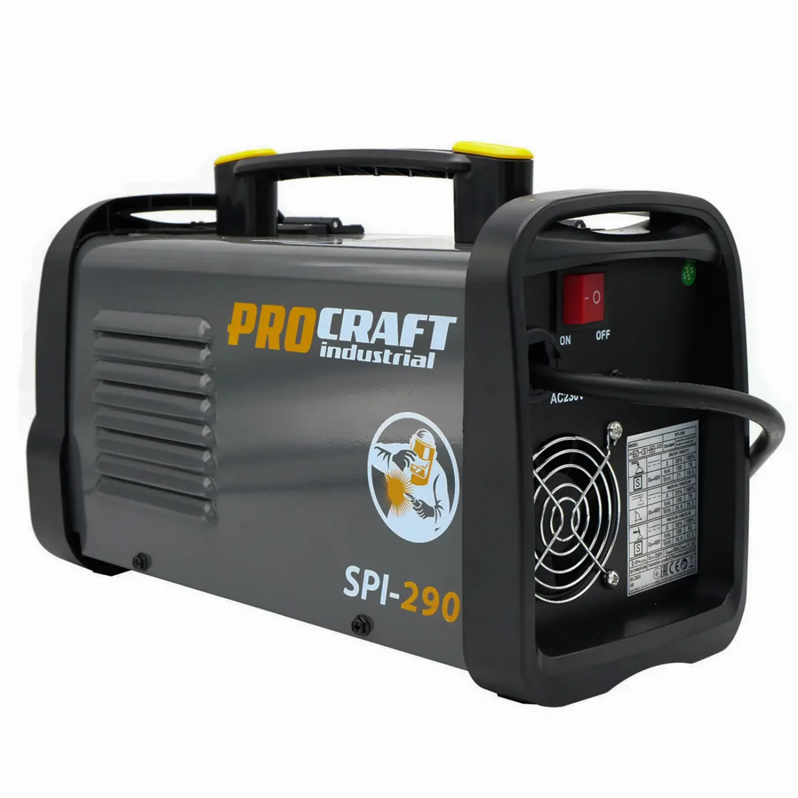 Інверторний зварювальний напівавтомат Procraft SPI290 UA