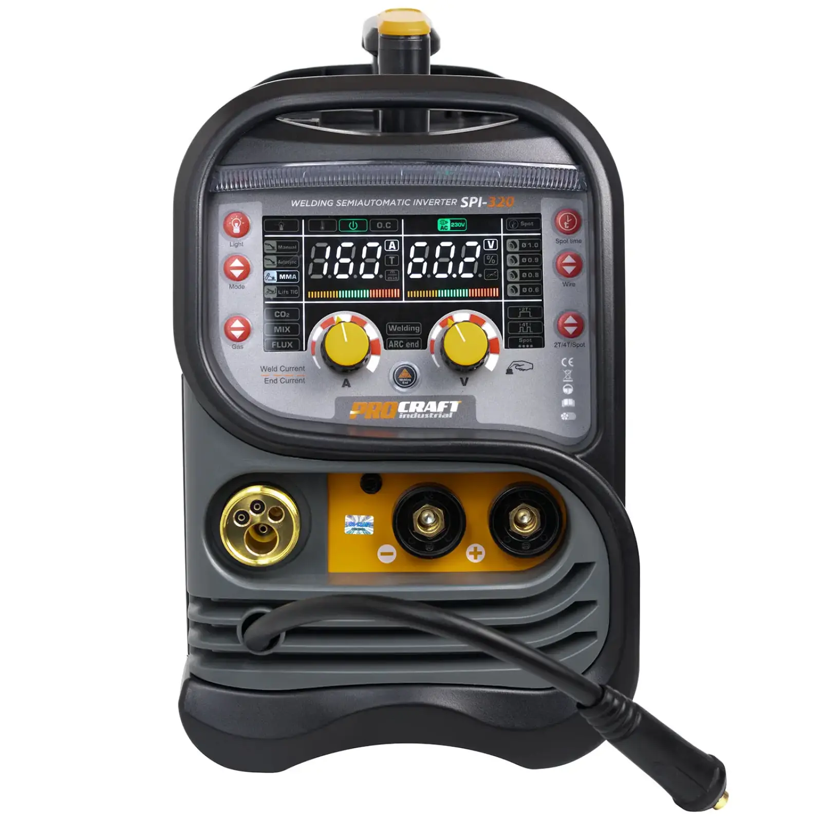 Інверторний зварювальний напівавтомат Procraft industrial SPI320 2026 (SPI320_2026) UA