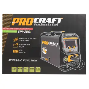 Інверторний зварювальний напівавтомат Procraft industrial SPI380 2026 (SPI380_2026) UA