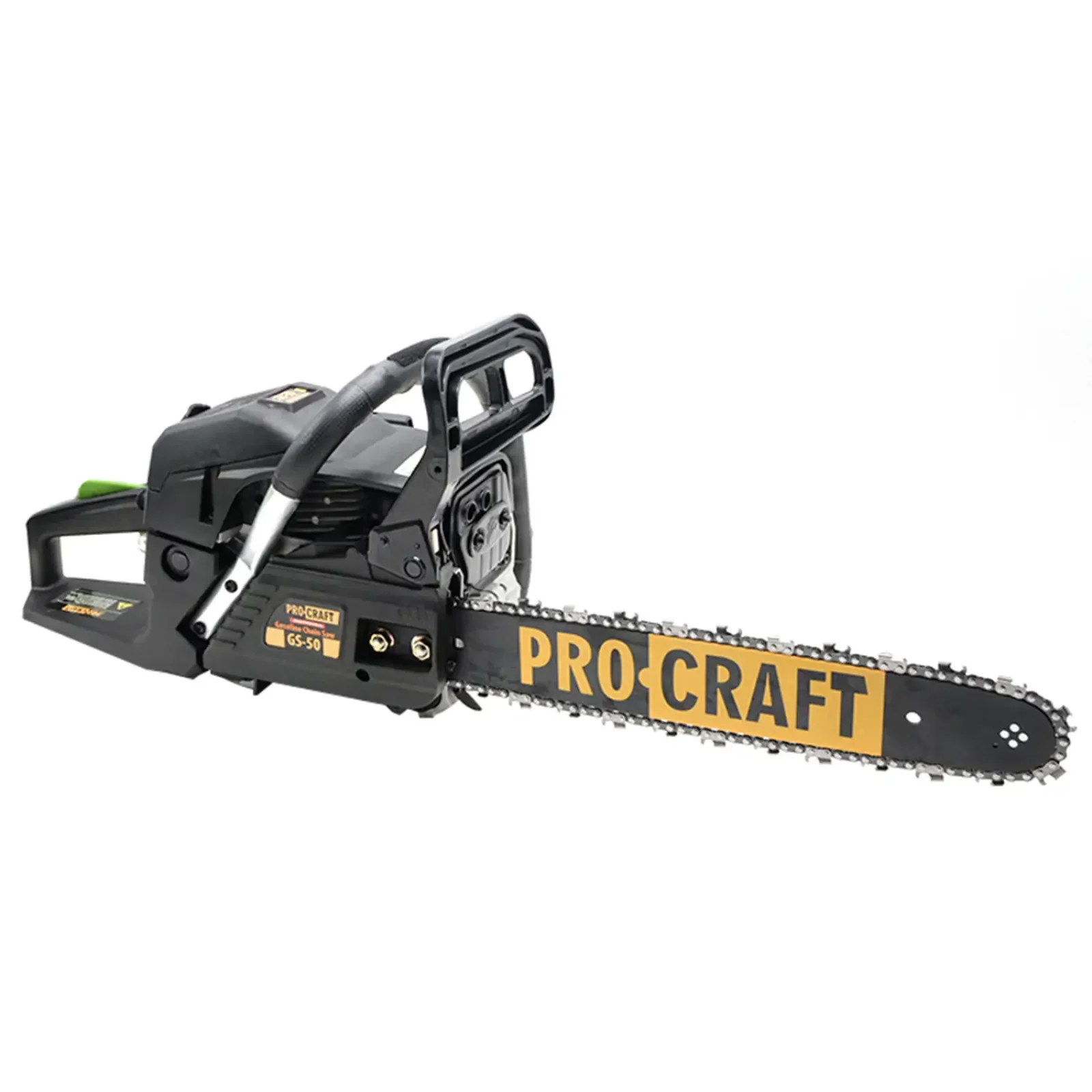 Бензопила Procraft GS50/2 (2 шина, 2 ланцюг - 40, 45) (GS50_2) UA
