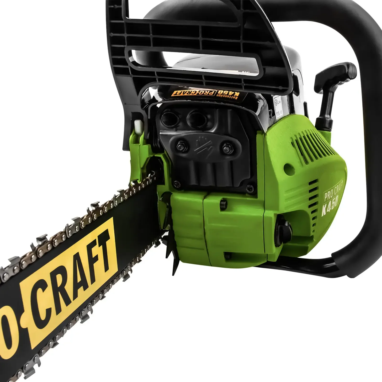 Бензопила Procraft K450 (Шина+ланцюг 45, шина+ланцюг 40) UA