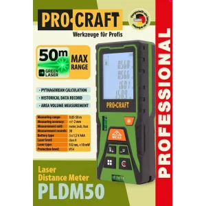 Лазерний далекомір Procraft PLDM50 UA