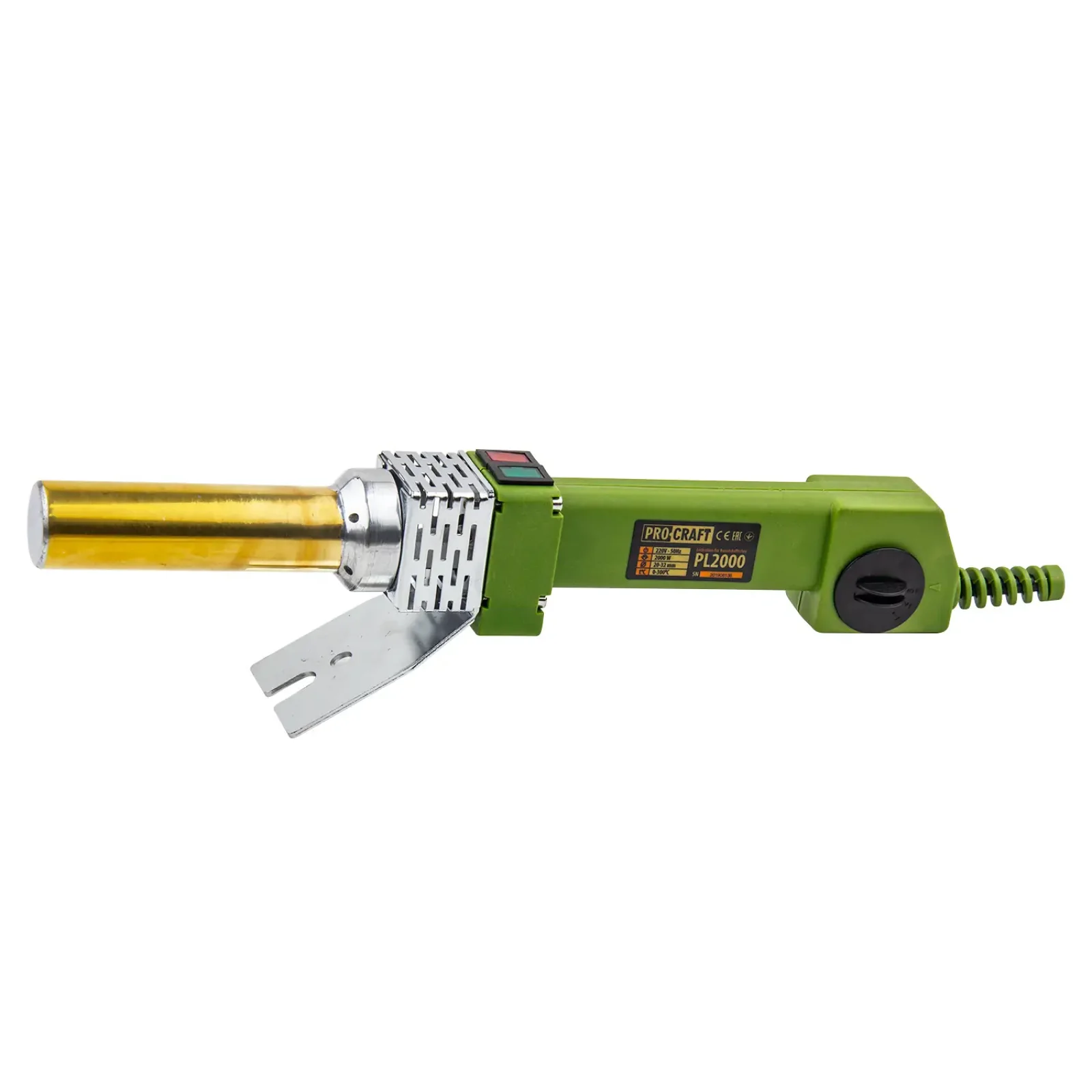 Паяльник для пластикових труб Procraft PL2000 UA