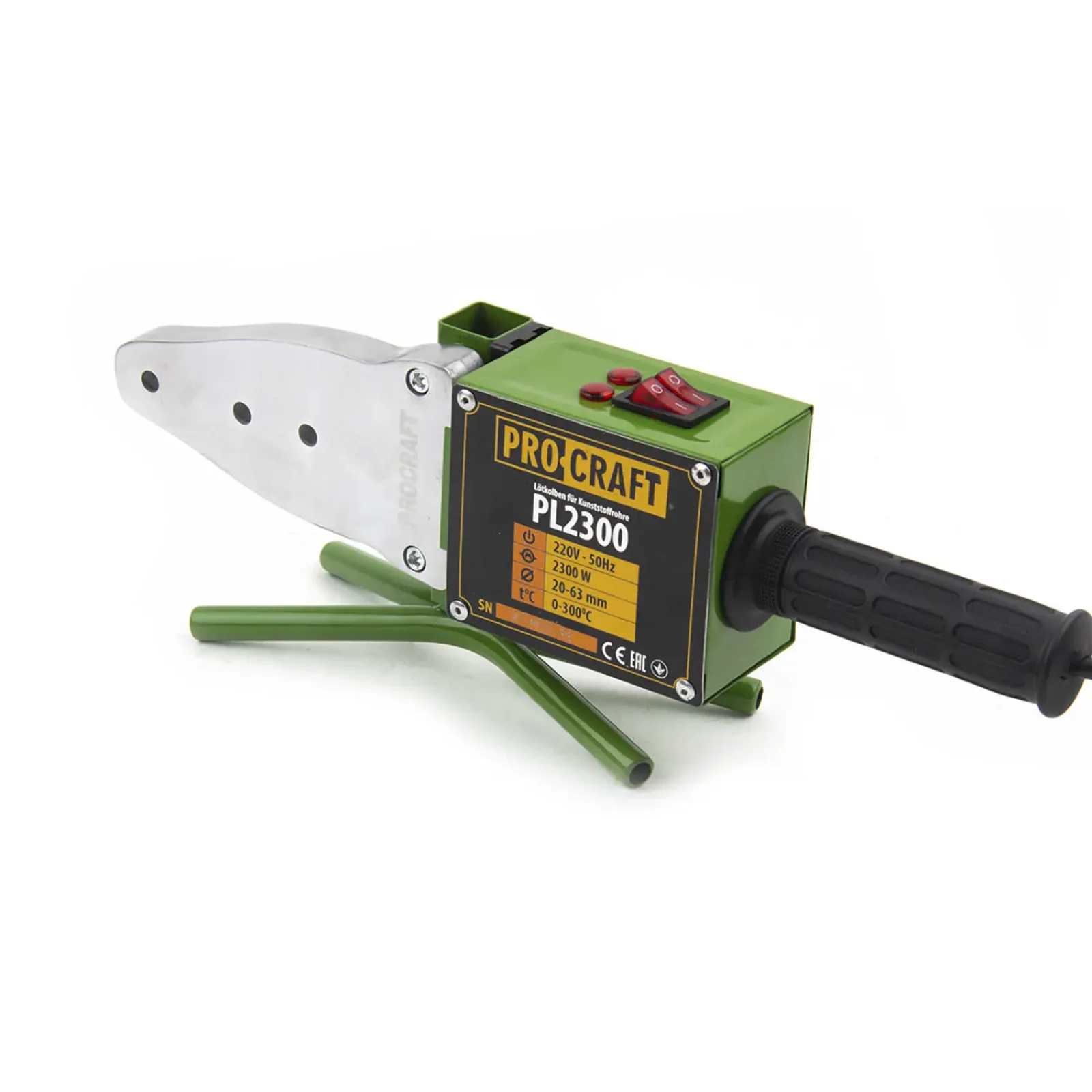 Паяльник для пластикових труб Procraft PL2300 UA