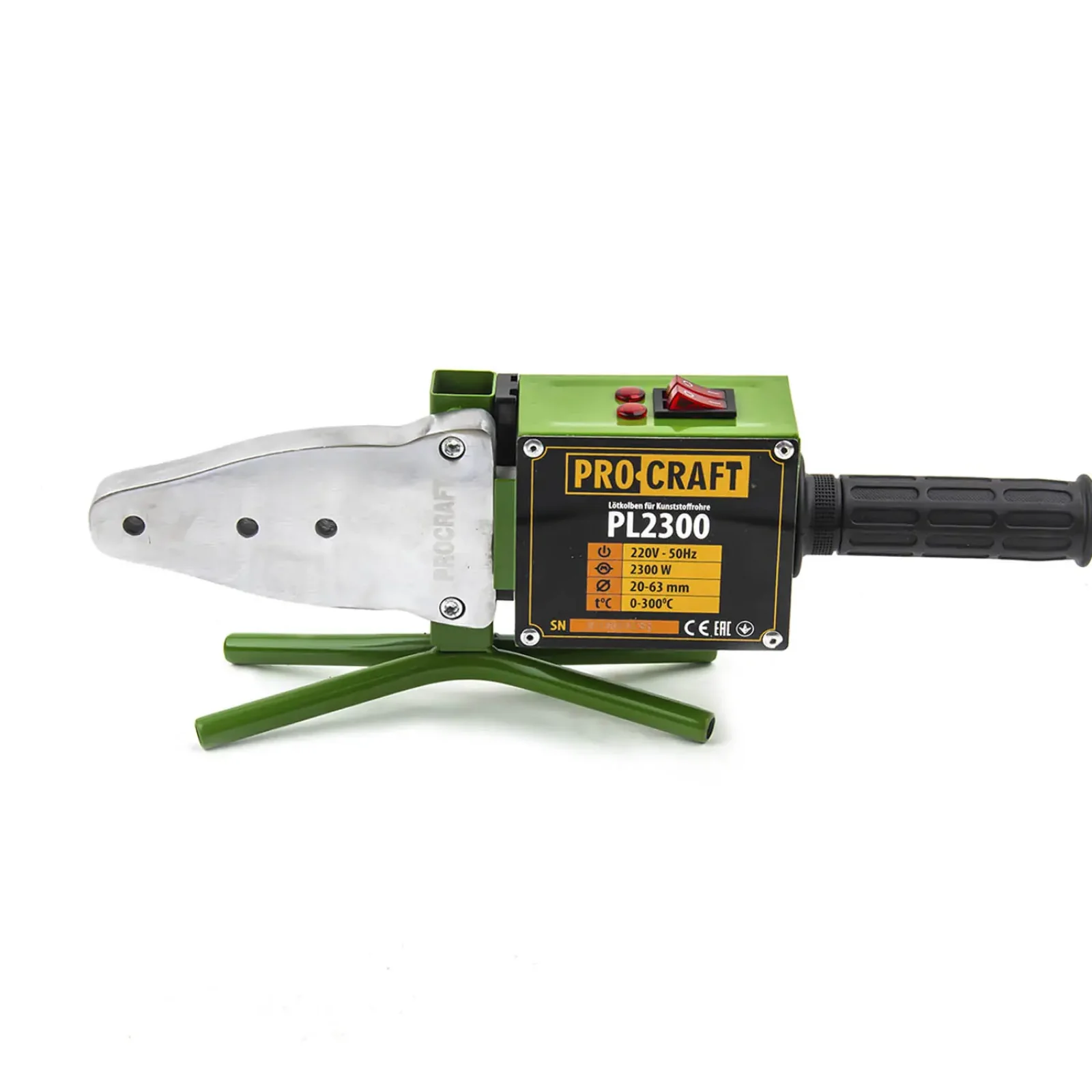 Паяльник для пластикових труб Procraft PL2300 UA