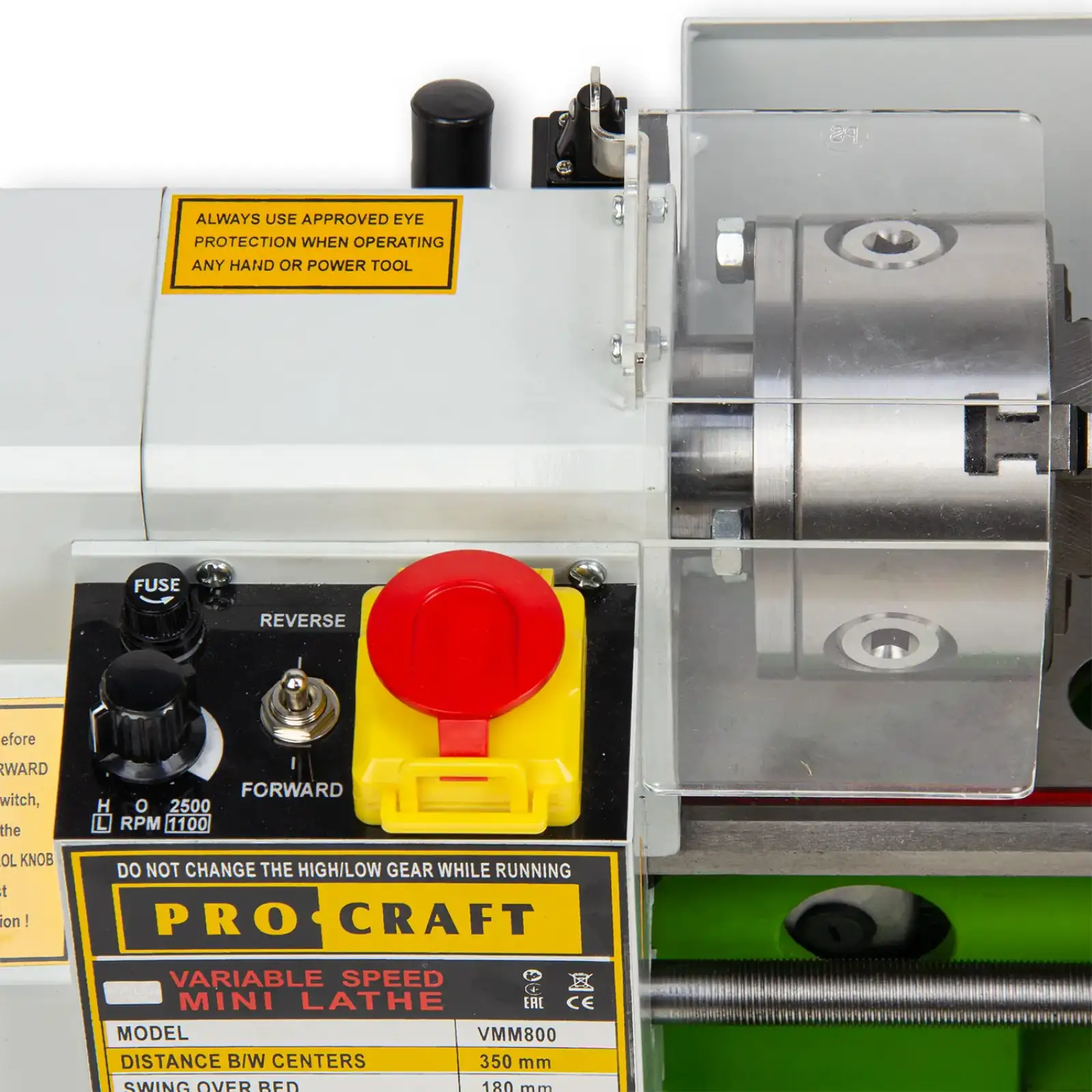 Токарний верстат по металу Procraft VMM800 UA