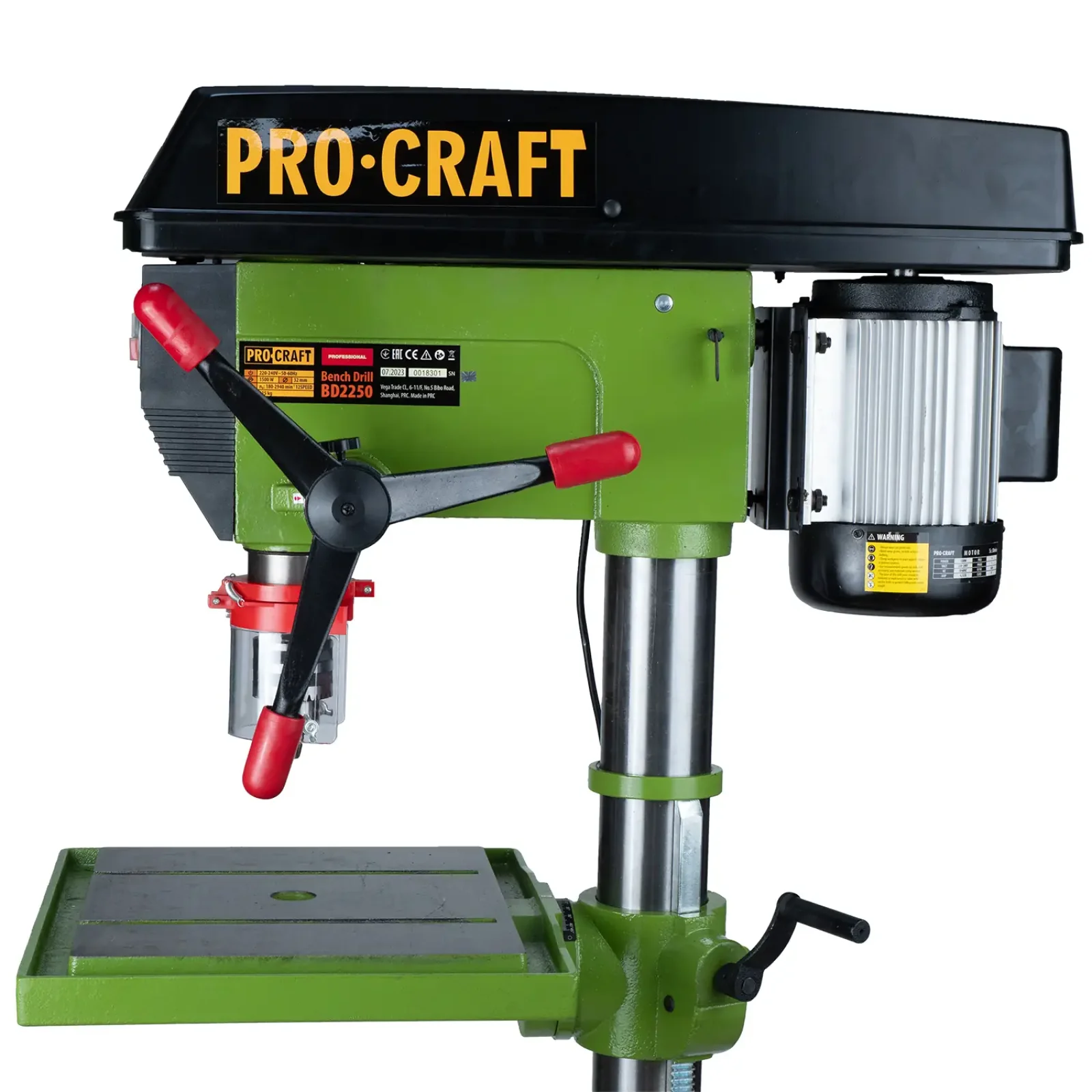 Свердлильний верстат Procraft BD2250 UA