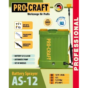 Обприскувач Procraft AS12 (2026) (AS12_2026) UA