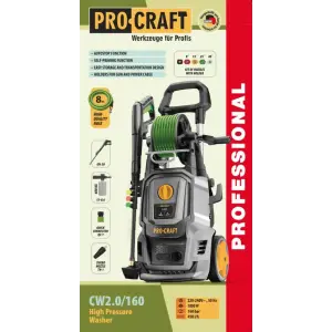Мийка високого тиску Procraft CW2.0/160 (CW20160) UA
