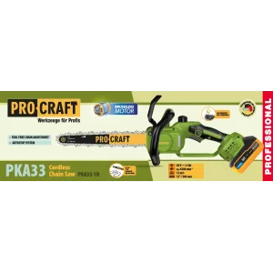 Акумуляторна пила Procraft PKA33 (1 акб та зп) (PKA33_1b) UA