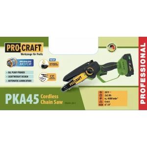 Акумуляторна міні пила Procraft PKA45 (2 акб) Кейс UA