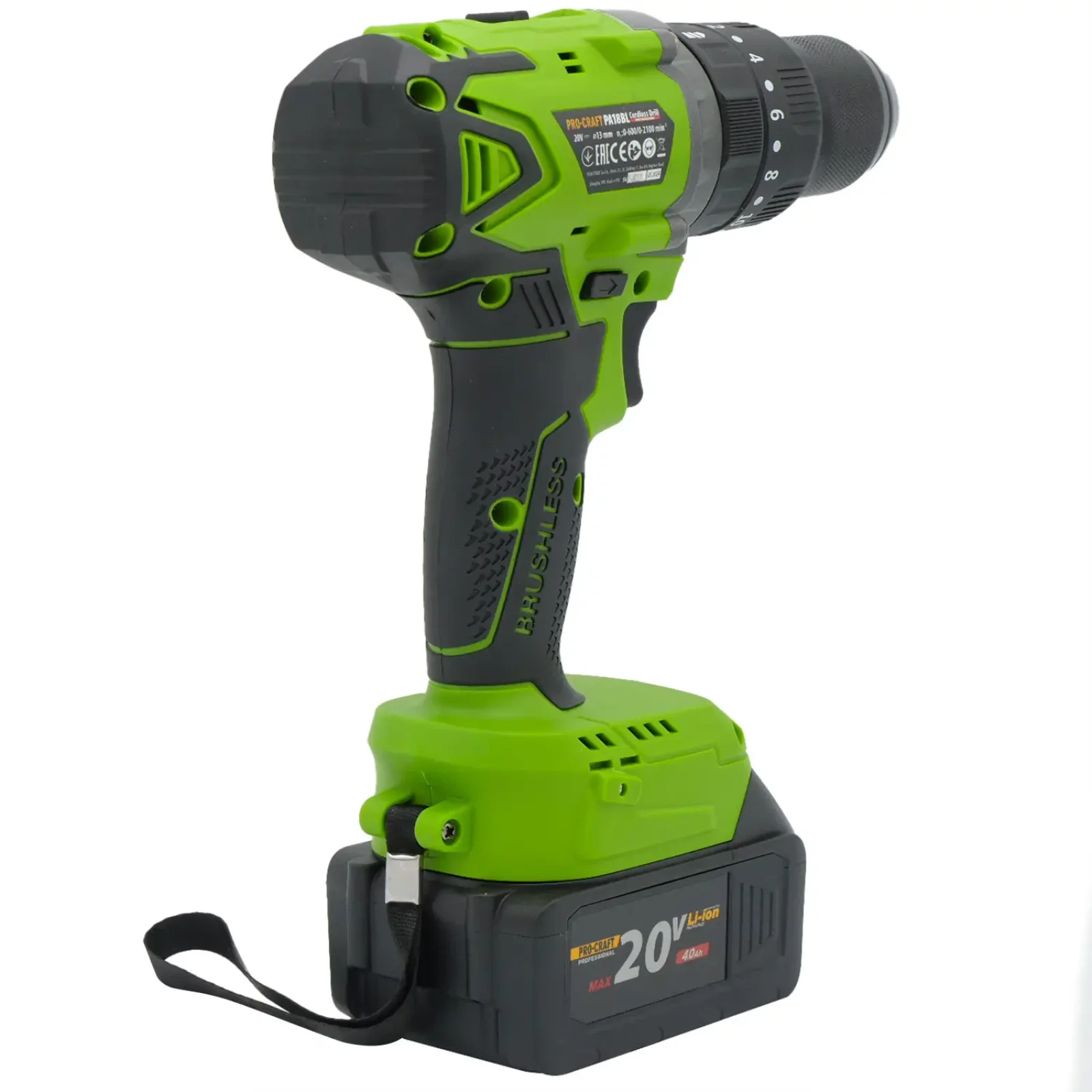 Шуруповерт Procraft PA18BL Universal Extra (без акб та зп) (PA18BL_bezakb) UA