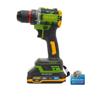Шуруповерт Procraft PA18LiPro (1 акб) UA