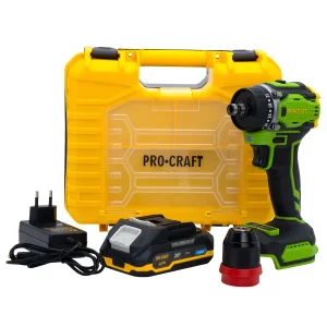 Шуруповерт Procraft PA18Pro DFR (з 1 АКБ 2Аг) (PA18Pro_DFR_1akb2ah) UA