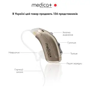 Універсальний слуховий апарат MEDICA+ Sound Control 15 UA