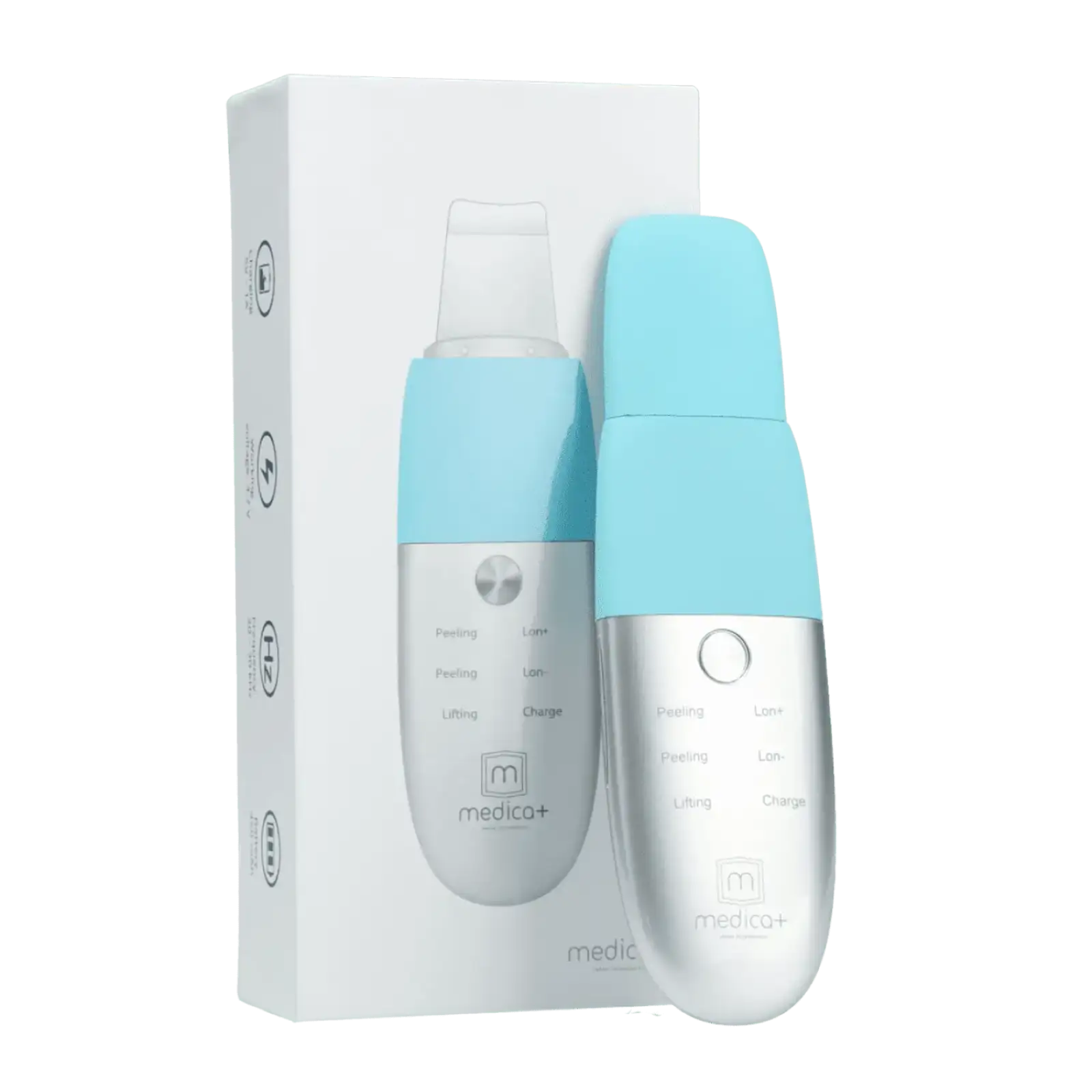Ультразвуковий скрабер для шкіри обличчя MEDICA+ Vibroskin 8.0 UA