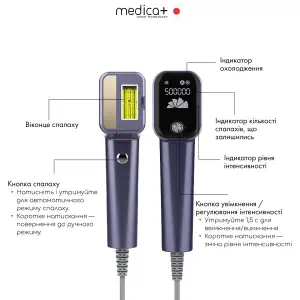 Фотоепілятор охолоджуючий MEDICA+ ICE PRO 10X UA