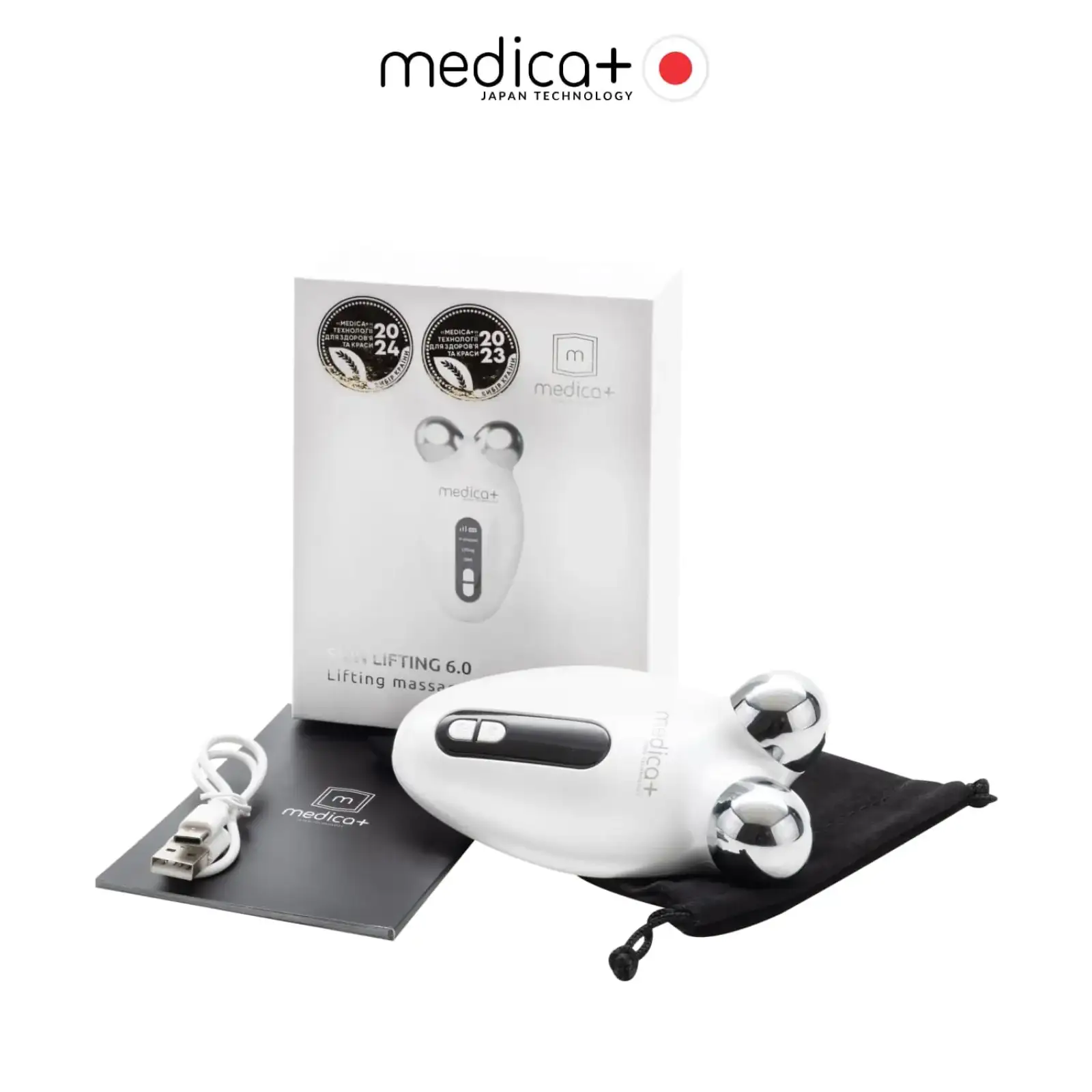 Мікрострумовий ліфтинг MEDICA+ Skin Lifting 6.0 white UA