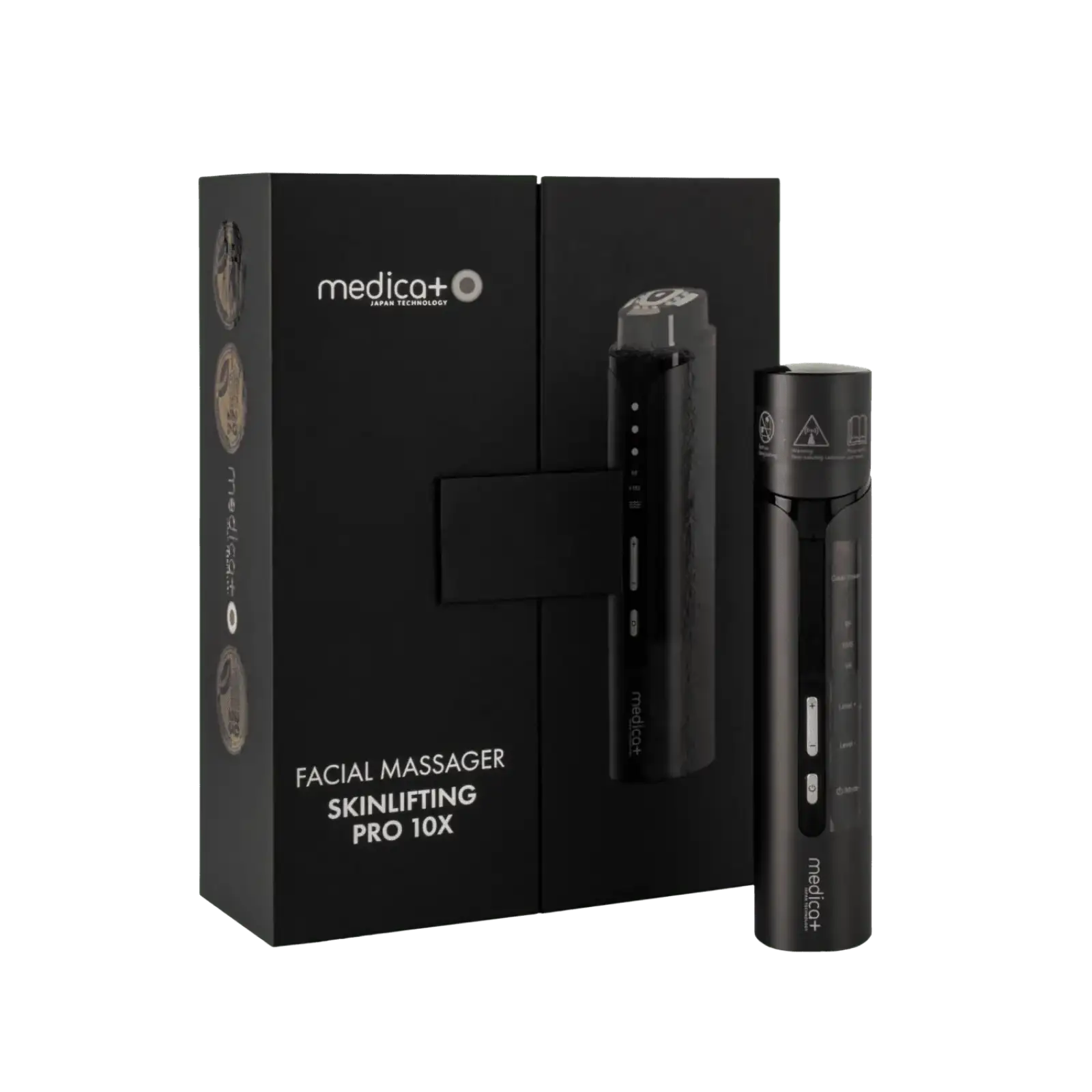 Масажер для обличчя MEDICA+ SkinLifting PRO 10x з мікрострумом, RF та функцією ліфтингу UA