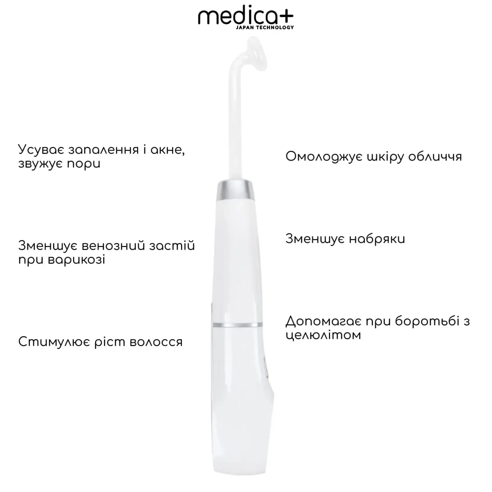 Апарат Дарсонваль MEDICA+ Lux Darsoline 8.0 UA