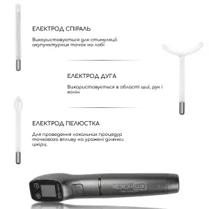 Апарат Дарсонваль MEDICA+ Lux Darsoline 8.0 grey UA