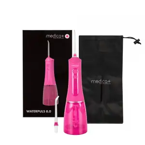 Портативний іригатор MEDICA+ WaterPuls 8.0 Fuchsia UA