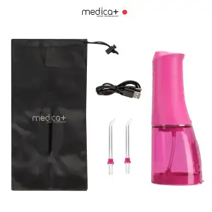 Портативний іригатор MEDICA+ WaterPuls 8.0 Fuchsia UA