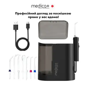 Стаціонарний іригатор MEDICA+ PROWATER STATION 8.0 Black UA