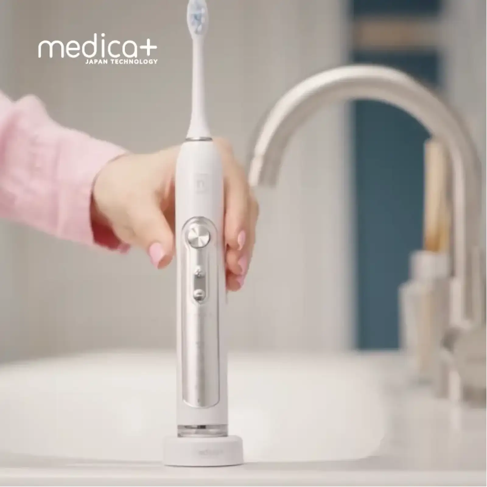 Ультразвукова зубна щітка MEDICA+ PROBRUSH 9.0 white UA