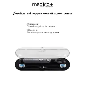Ультразвуковая зубная щетка MEDICA+ PROBRUSH 9.0 black UA