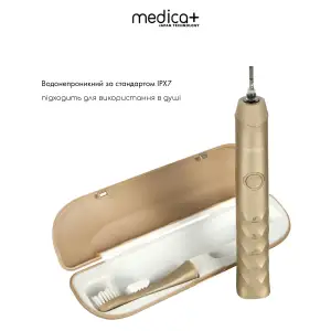 Звукова зубна щітка MEDICA+ ProBrush 11 GOLD Soft-Touch UA