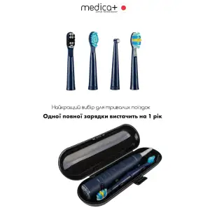Ультразвукова зубна щітка MEDICA+ PROBRUSH 8.0 Blue UA