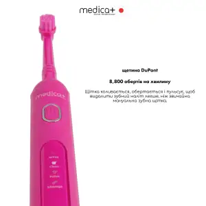 Електрична зубна щітка MEDICA+ ProBrush XO Soft Touch Fuchsia UA