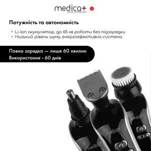 Електробритва 4в1 MEDICA+ Shaver 4v1 UA