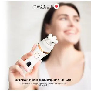 Електрична роликова пилка-пемза 4в1 MEDICA+ BodyControl 4v1 UA