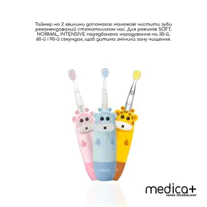 Дитяча зубна щітка MEDICA+ KidsBrush 2.0 Blue UA